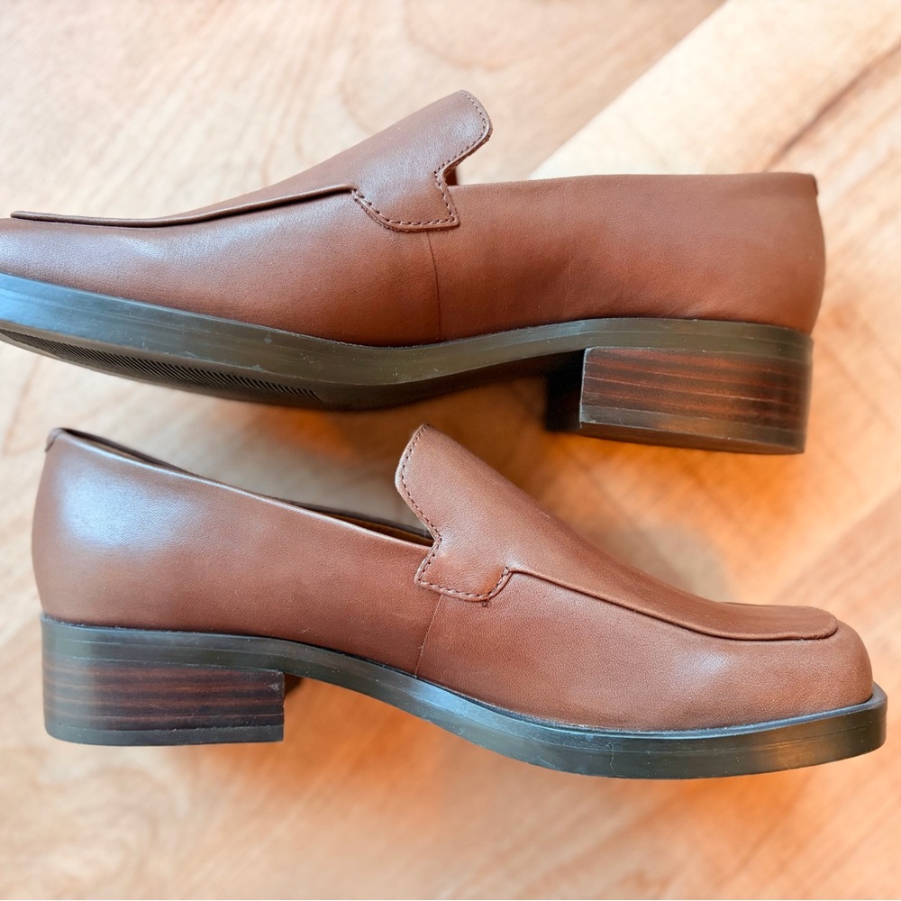 Franco Sarto Bocca Women's Slip-On Leather Loafers - Picture 4 of 10